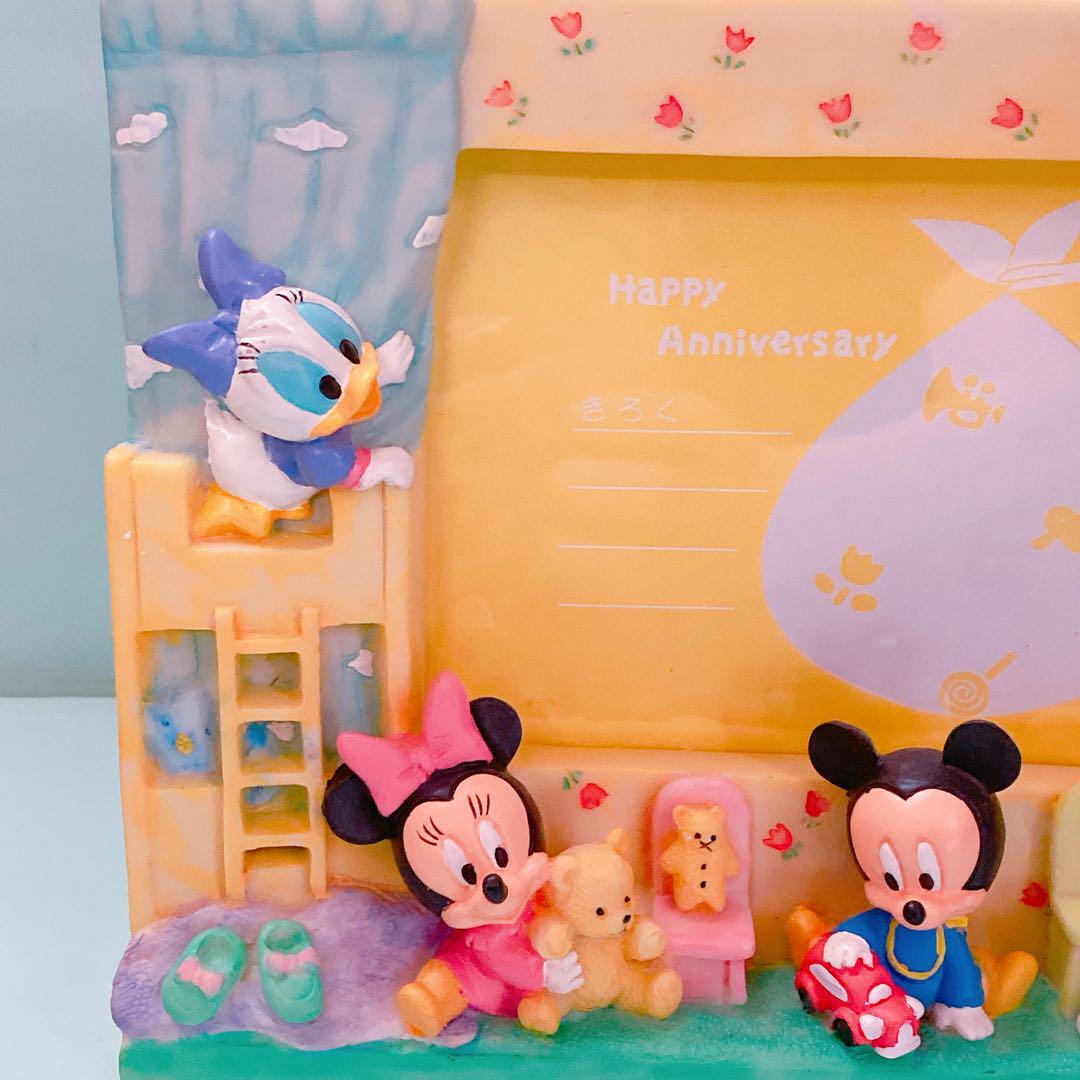 ベビー　ミッキー フォトフレーム　写真たて
