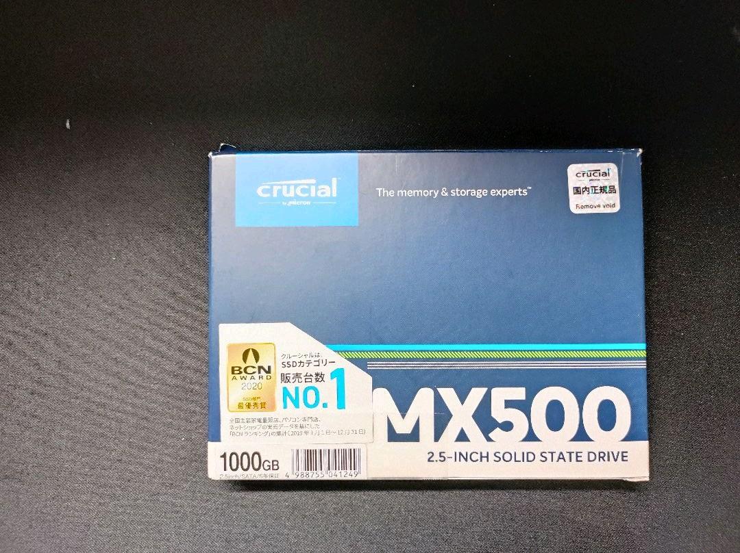 何でも揃う Crucial 1TB 500GB SSD クルーシャル - PCパーツ 何でも揃う Crucial 1TB 500GB SSD クルーシャル - PCパーツ