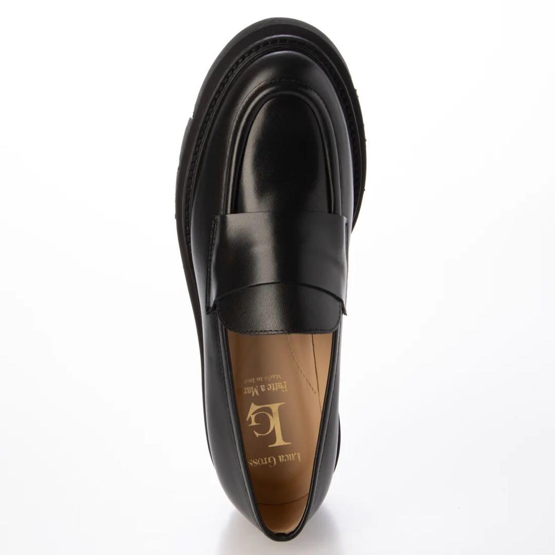 今期Luca Grossi/ルカグロッシ/厚底ローファー/38/新品未使用/軽量