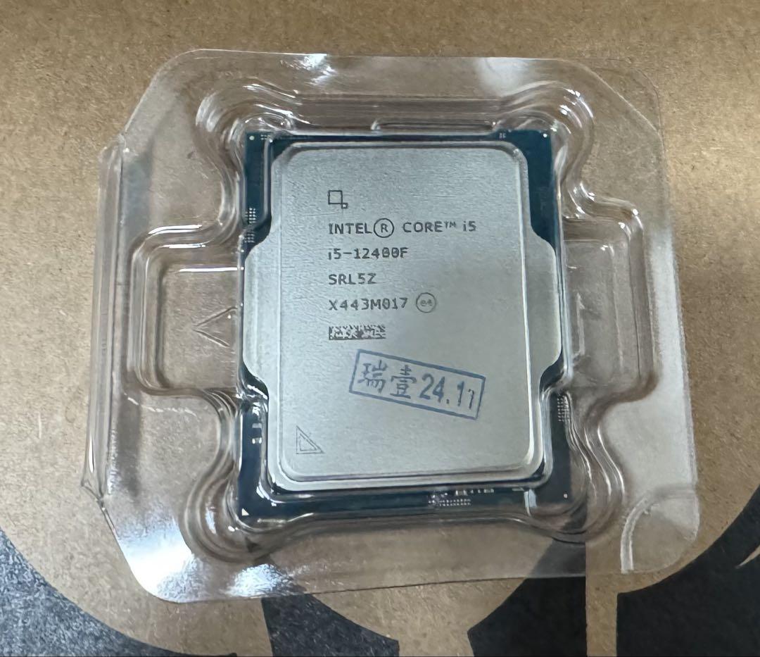 新品未開封 Intel Core i5-12400F CPU Amazon.com: INTEL CPU Core i5-12400F / 6/12 / 2.5GHz