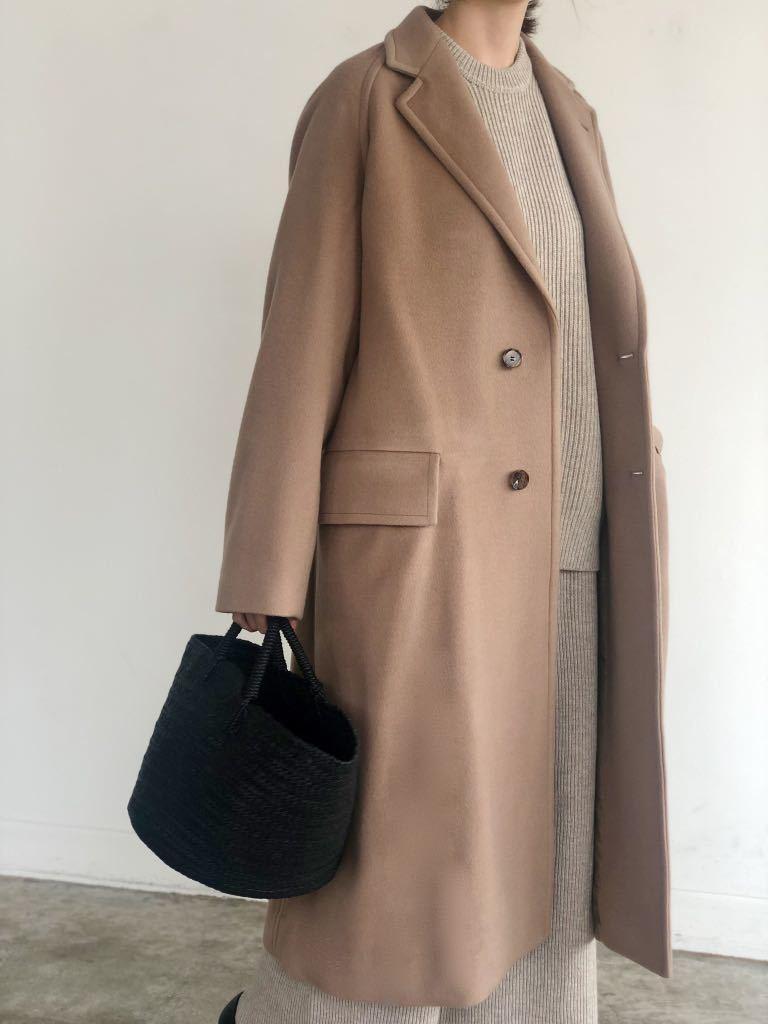 19AW AURALEE CASHMERE MOSSER COAT 美品 1 - メルカリ