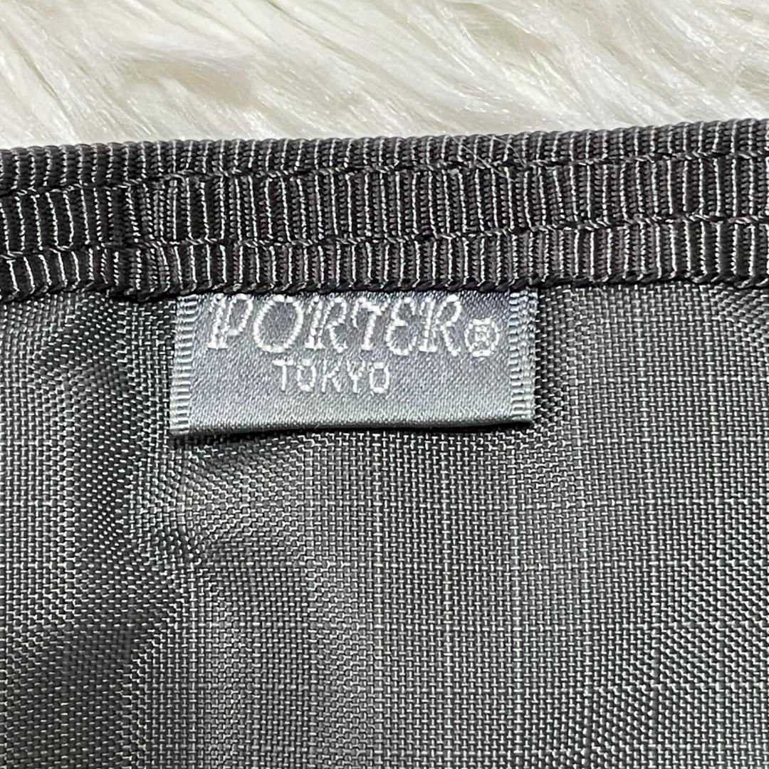 極美品】PORTER ポーター メガネケース マルチケース ポーチ グレー