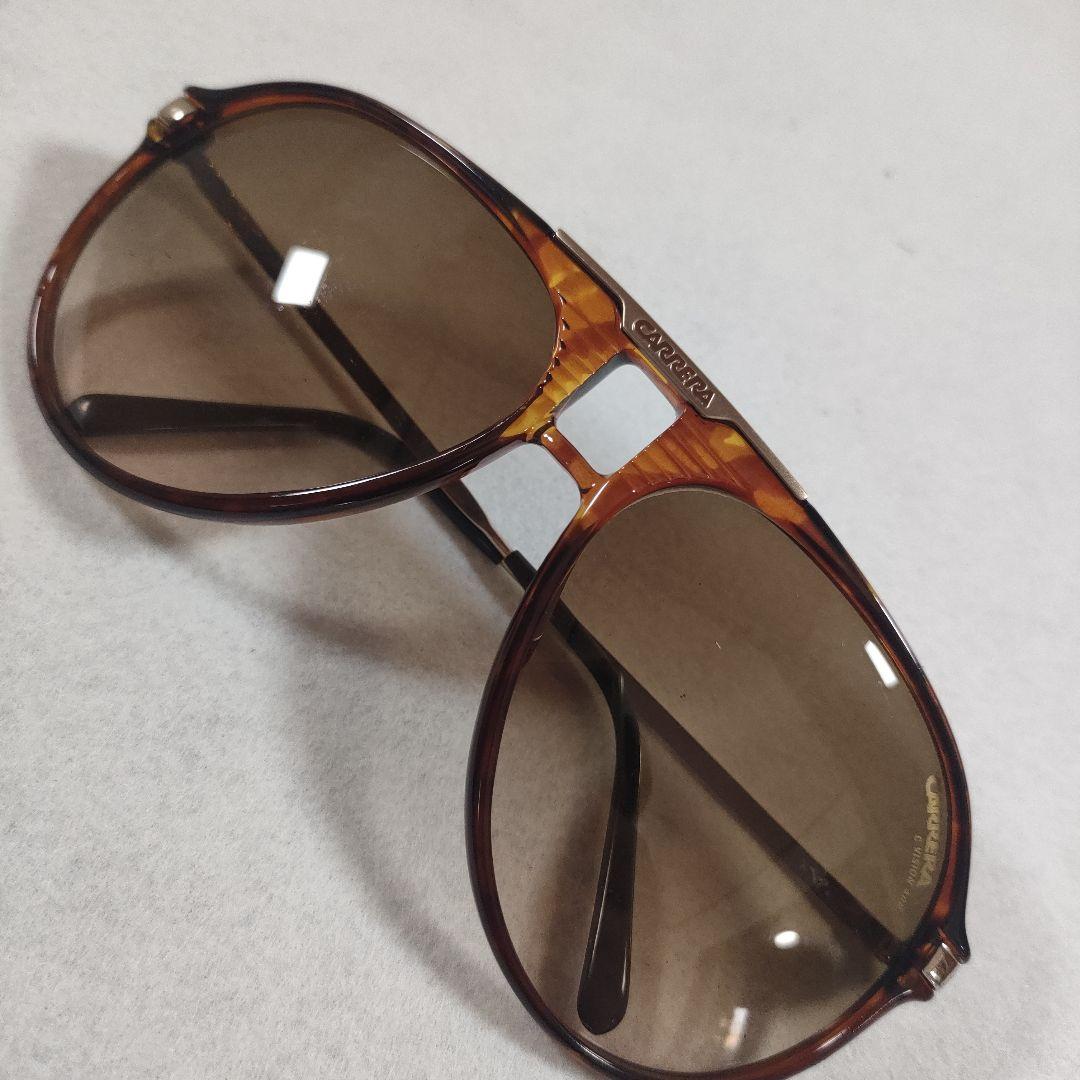 384 美品 Carrera カレラ 鼈甲柄 大きめ サングラス - メルカリ