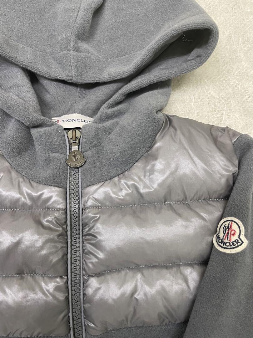 MONCLER グレー フリースジャケット