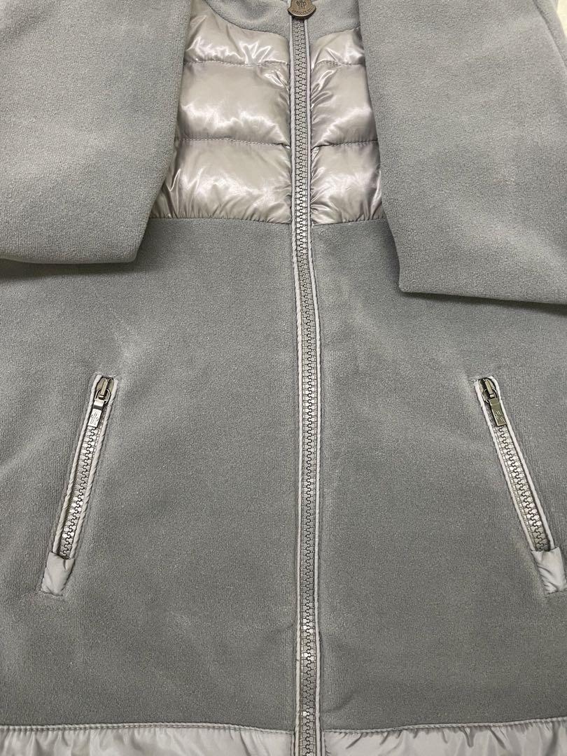 MONCLER グレー フリースジャケット