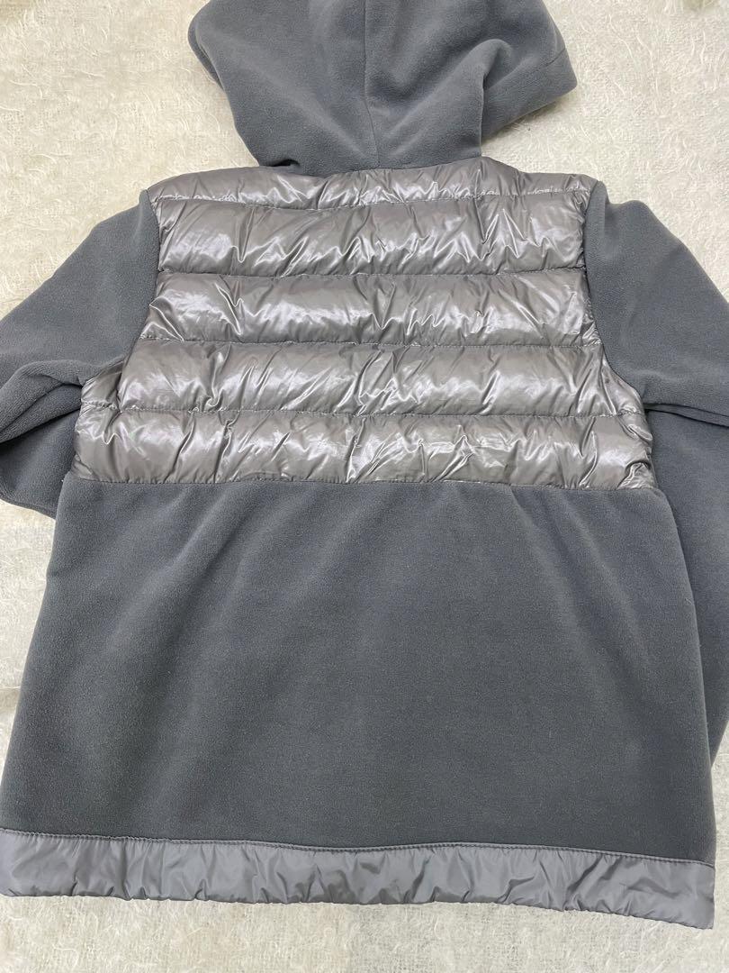 MONCLER グレー フリースジャケット