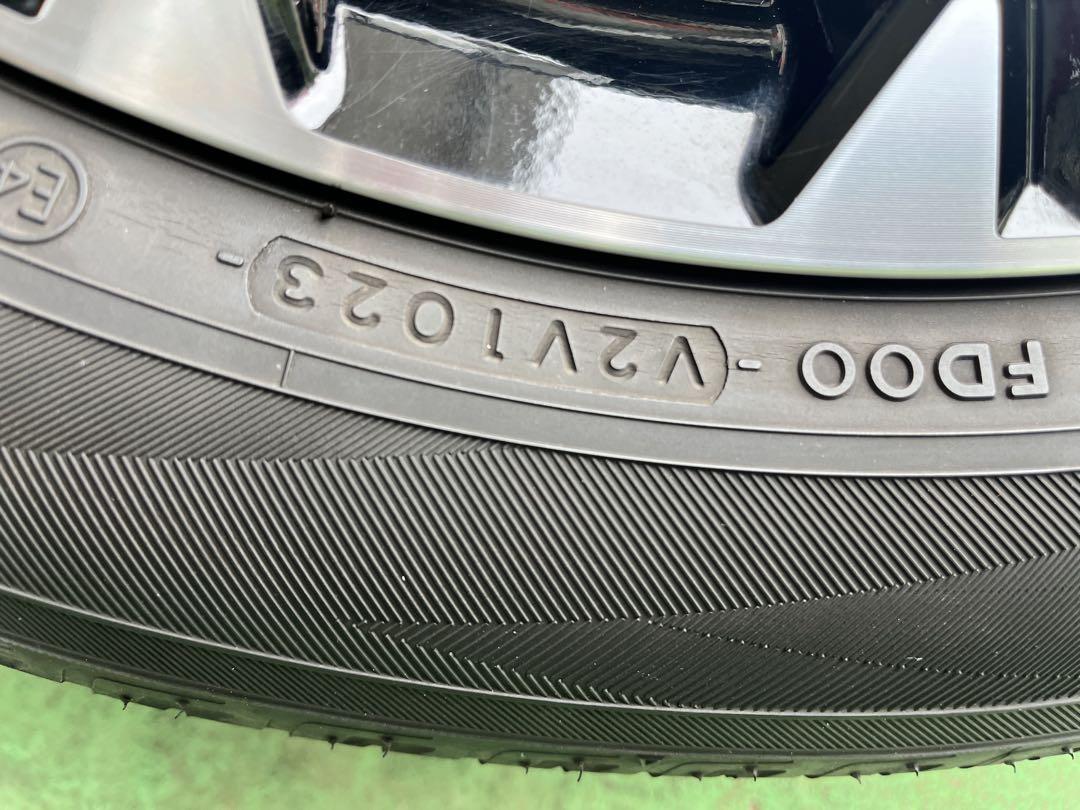 デリカD5 純正ホイールタイヤセット 225/55R18 GEOLANDAR