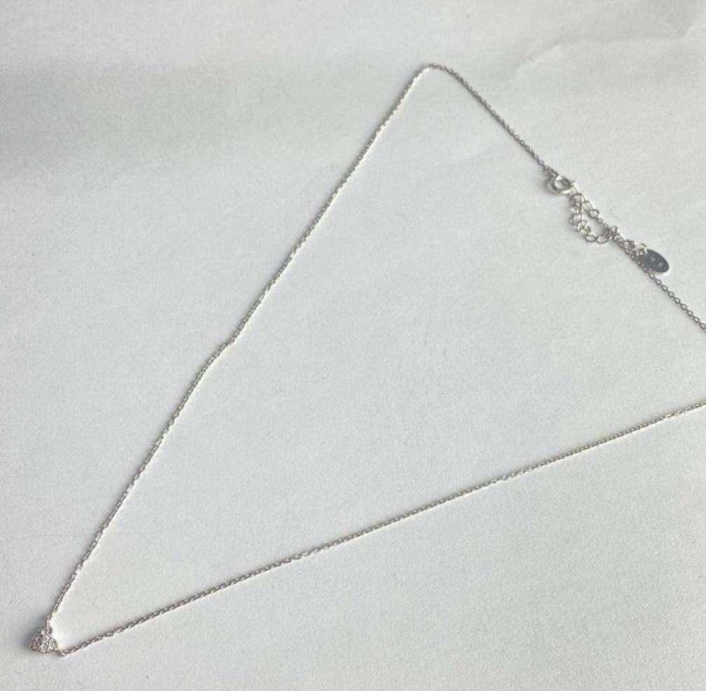 ヨンドシー 4℃ ネックレス - K10×ダイヤモンド ハート
