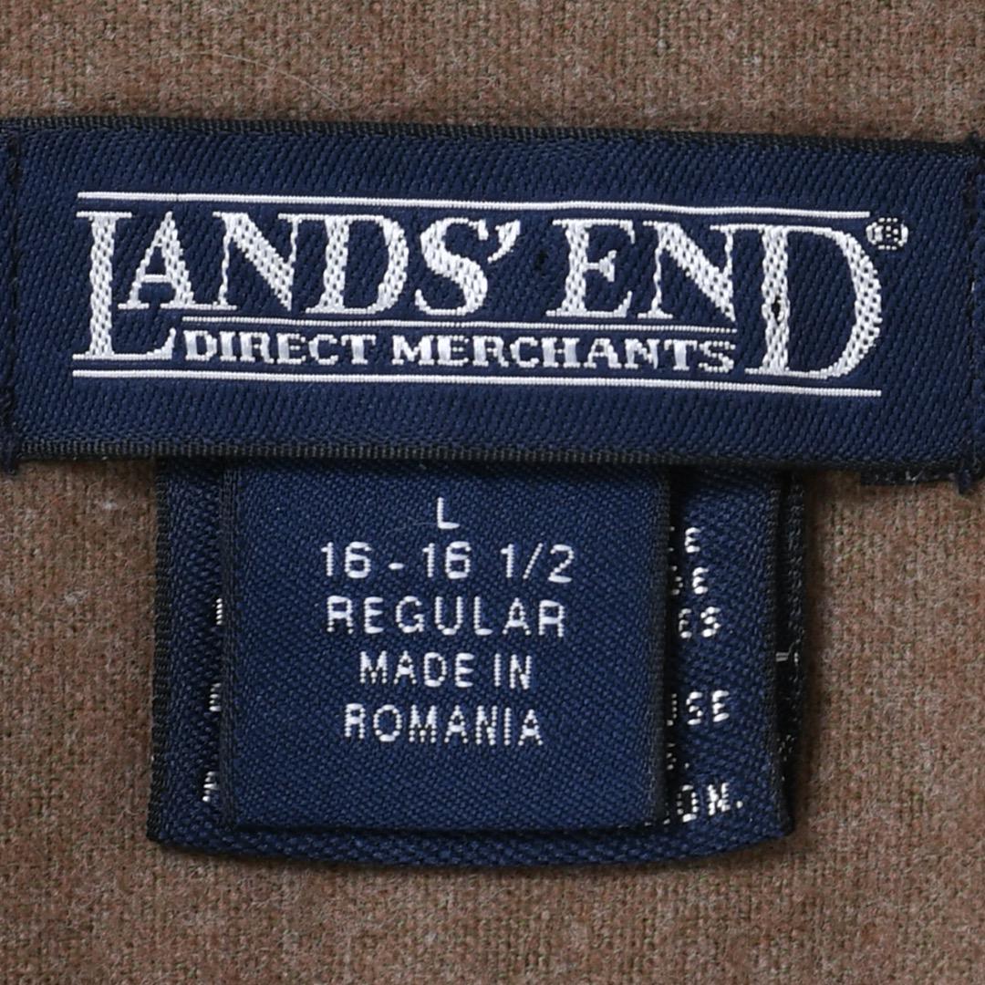 【デッドストック?】 LANDS'END ランズエンド 長袖シャツ size L