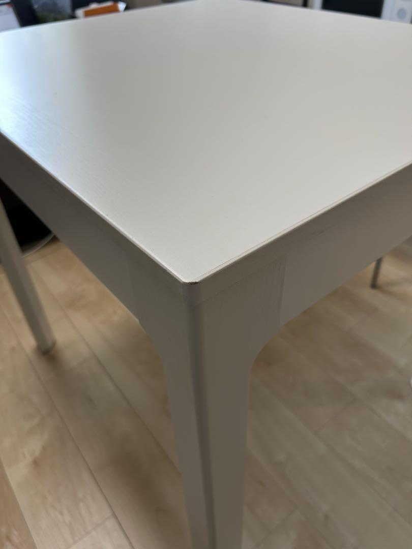 IKEA EKEDALEN エーケダーレン ダイニングテーブル ホワイト 伸縮