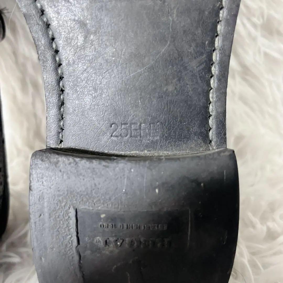 リーガル JE03 タッセルローファー ウィングチップメダリオン 25cm 黒