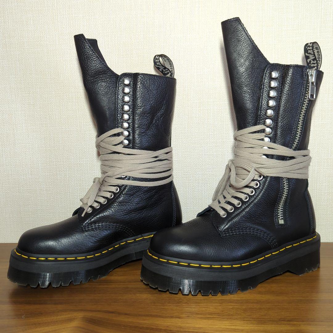 小物などお買い得な福袋 RickOwens × Dr.Martens レースアップレザー