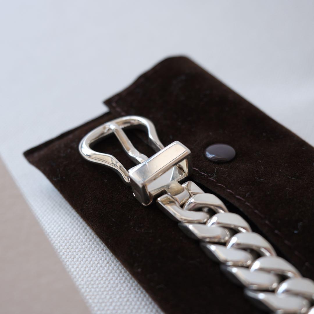 2010年頃モデル クリック式 HERMES ブックルセリエ MM ブレスレット 2010年頃モデル クリック式 HERMES ブックルセリエ MM