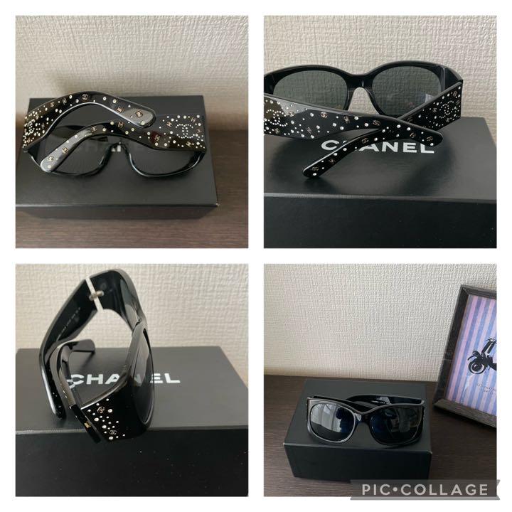 特価高評価 正規CHANELサングラス ラインストーン MlzE7-m93209008273 最安値安い