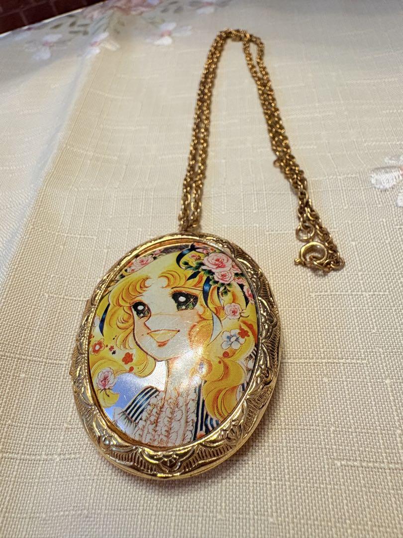 キャンディキャンディ　ロケット　ペンダント　ネックレス　年代物　いがらしゆみこ キャンディキャンディ ロケット ペンダント ネックレス 年代物
