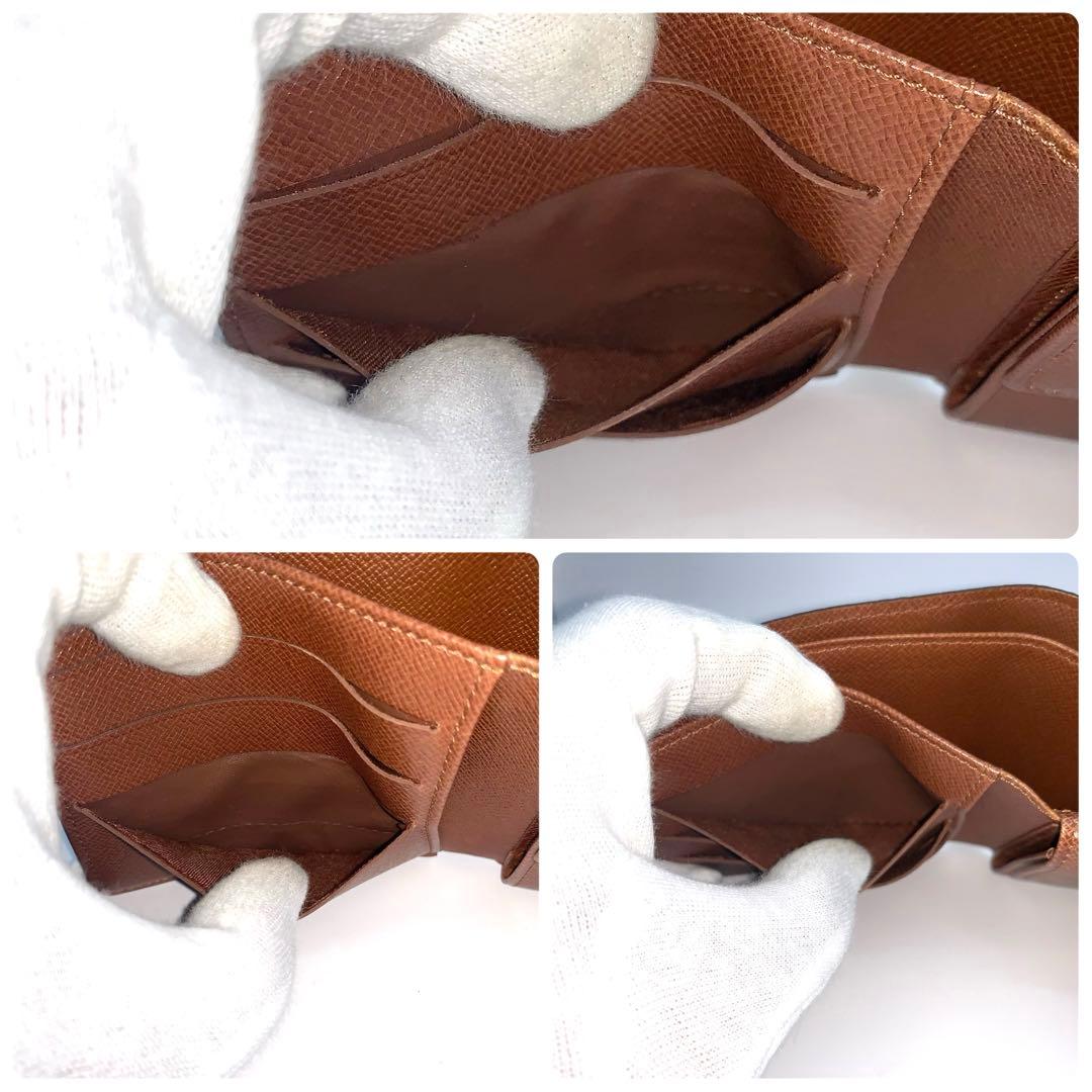 ルイヴィトン　マルコ　モノグラム　ポルトフォイユ　二つ折り財布　折り財布　財布