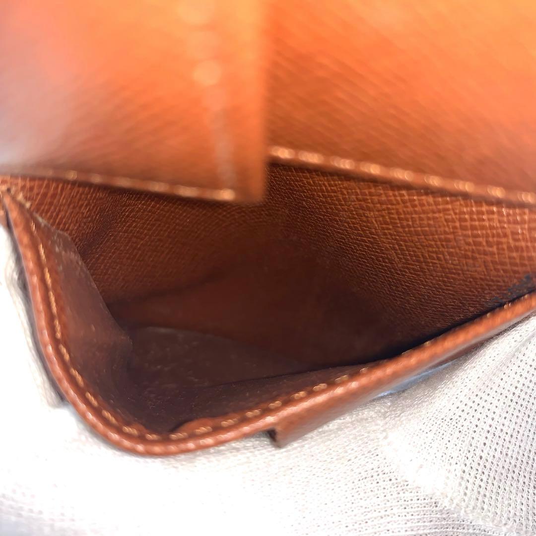 ルイヴィトン　マルコ　モノグラム　ポルトフォイユ　二つ折り財布　折り財布　財布