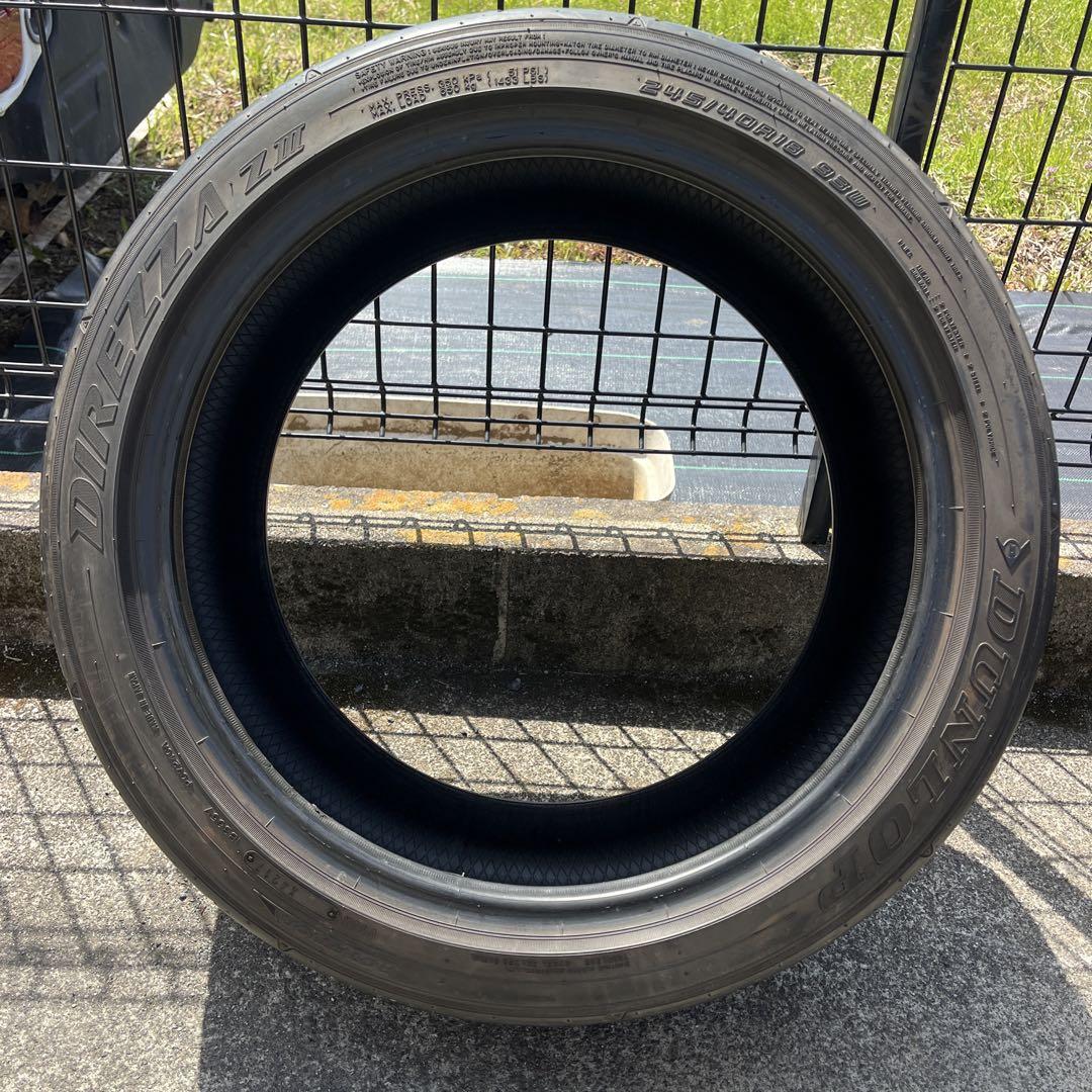 245/40R18 93W ダンロップ DIREZZA Z III(4セット)