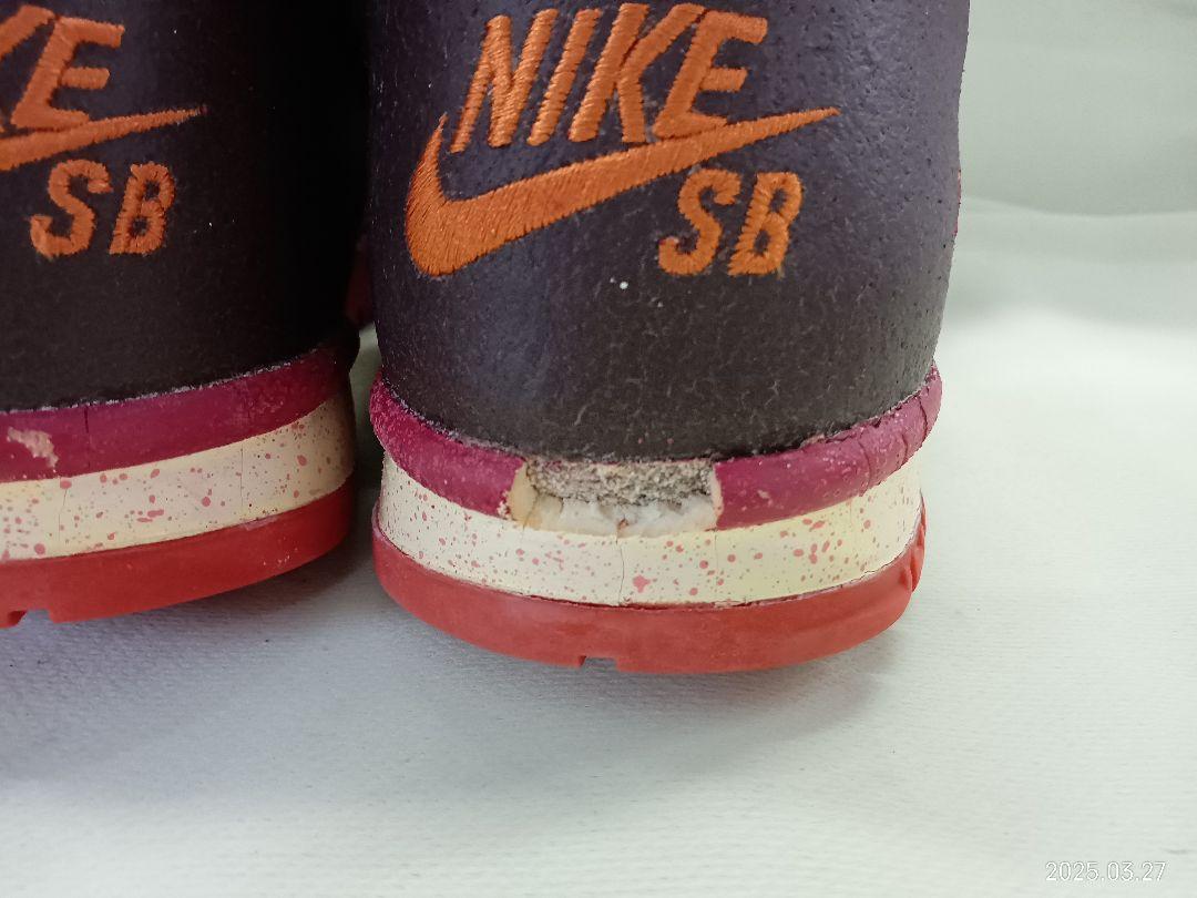《TB27》NIKE ナイキ Air Trainer 1SB HuF ブラウン