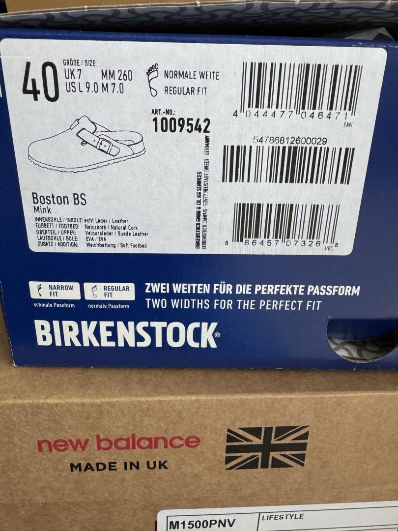 jojoBirkenstock Boston Mink ソフトフットベッド