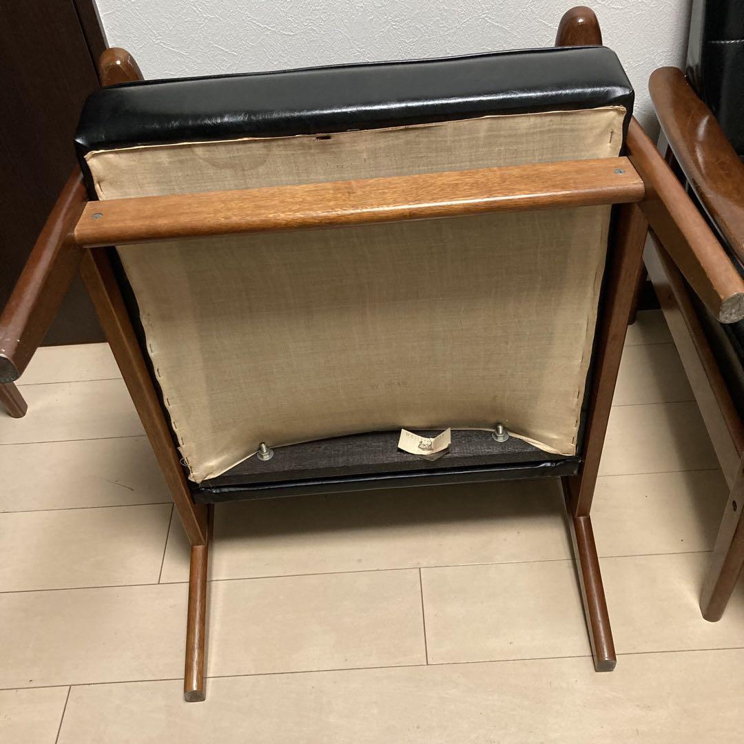 オールドカリモク　1シーター　ヴィンテージ家具　カリモク家具　②