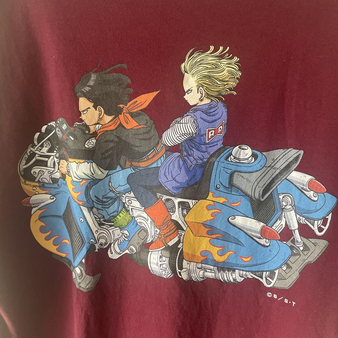 お*！様 希少 タグあり L flagstuff ドラゴンボール 17号 18号 フラグスタフ × ドラゴンボール 17号 18号 Tシャツ #007 - メルカリ