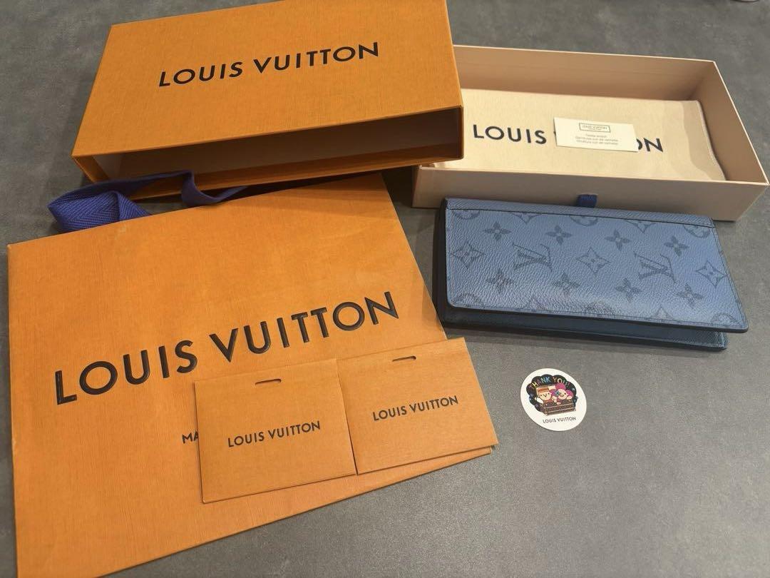 廃盤 最高峰⭐️ルイヴィトン タイガラマ ポルトフォイユ ブラザNM デニムブルー LOUIS VUITTON - 廃盤 最高峰 ルイヴィトン タイガラマ