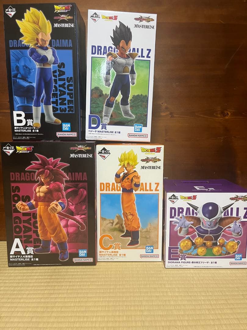 一番くじ ドラゴンボール VS オムニバス CROSS A〜E賞セット