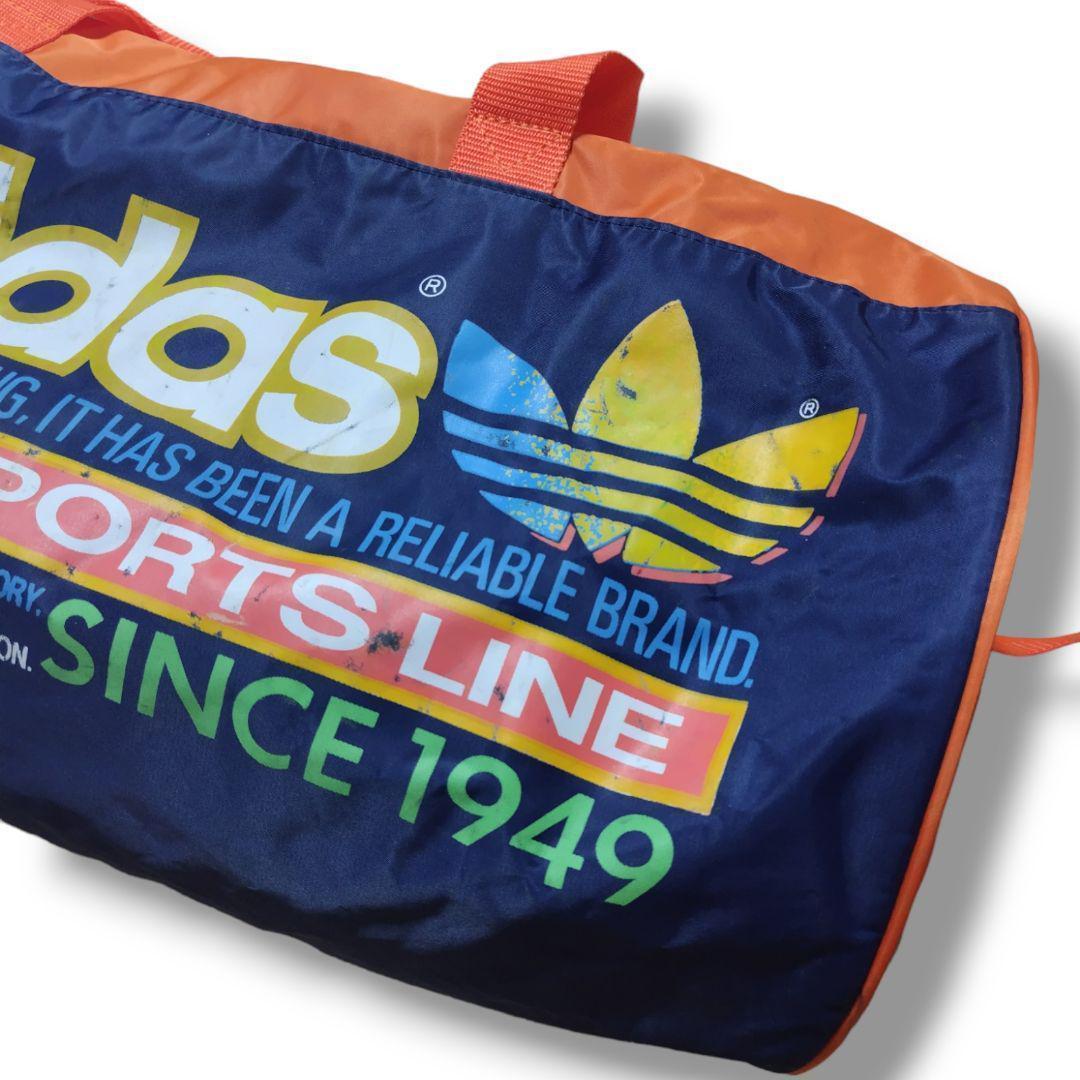 90s ヴィンテージ adidas ボストンバッグ トレフォイルロゴ