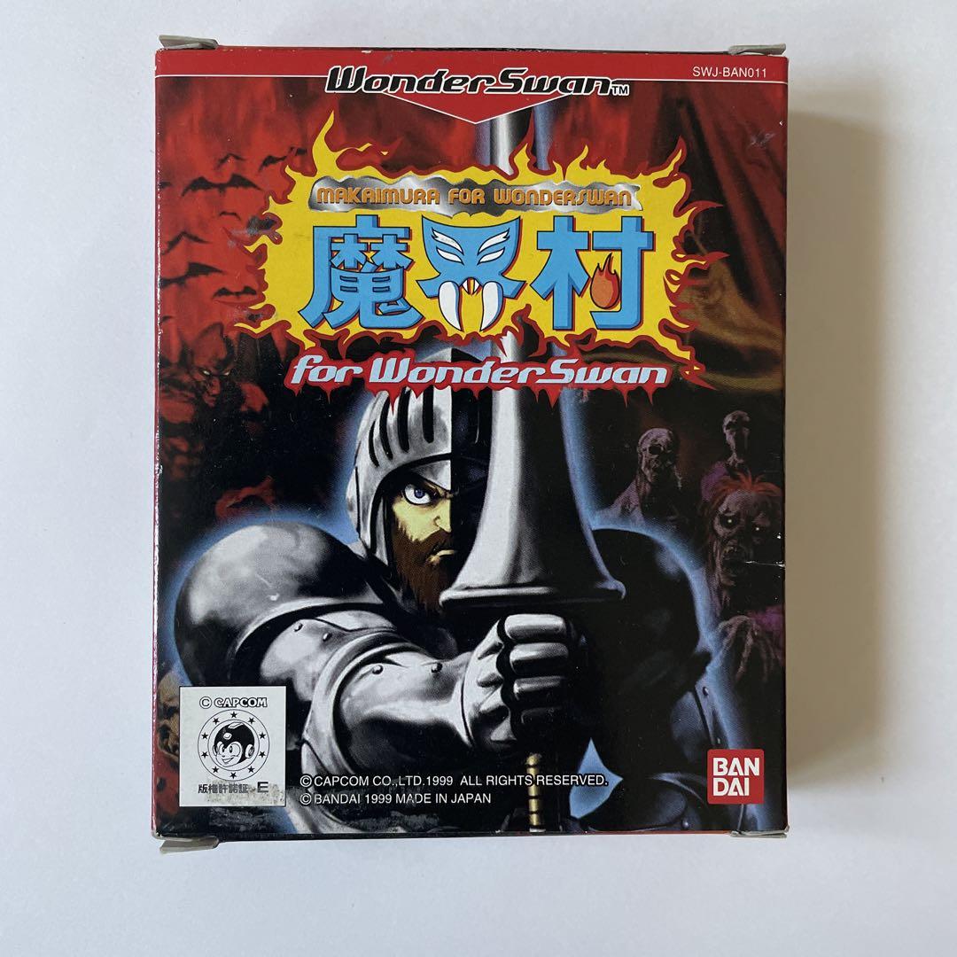 魔界村 for WonderSwan ワンダースワン 魔界村 for WonderSwan』1999年／ワンダースワン - レトロゲーム