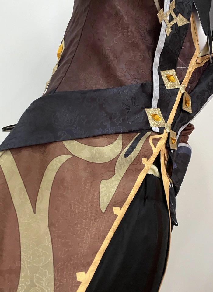 原神 鍾離 XLサイズ　コスプレ　衣装　ウィッグ付
