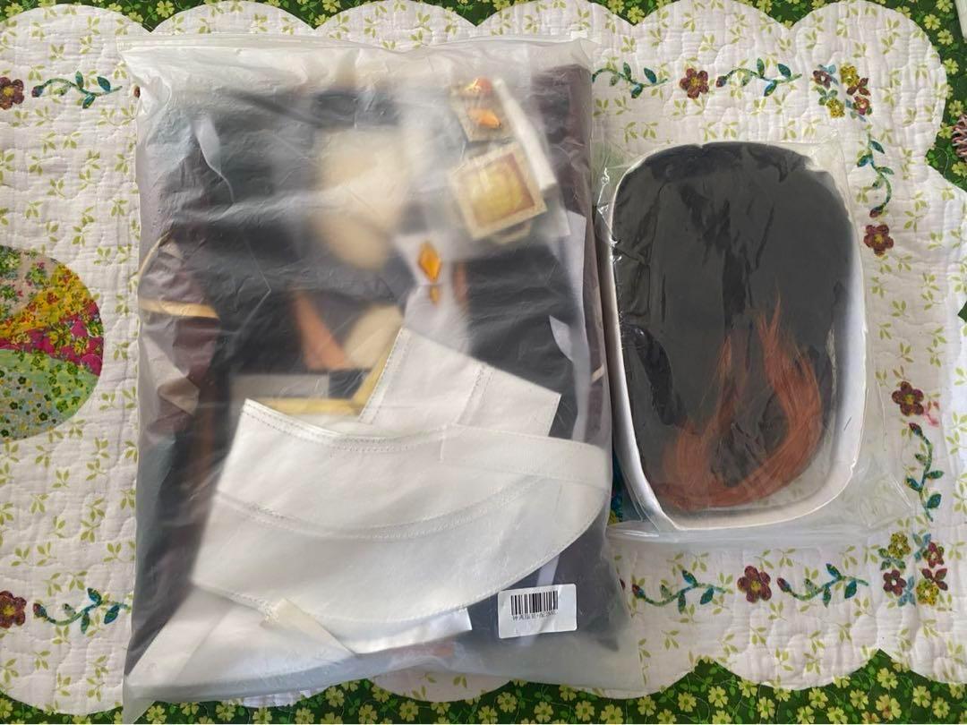 原神 鍾離 XLサイズ　コスプレ　衣装　ウィッグ付