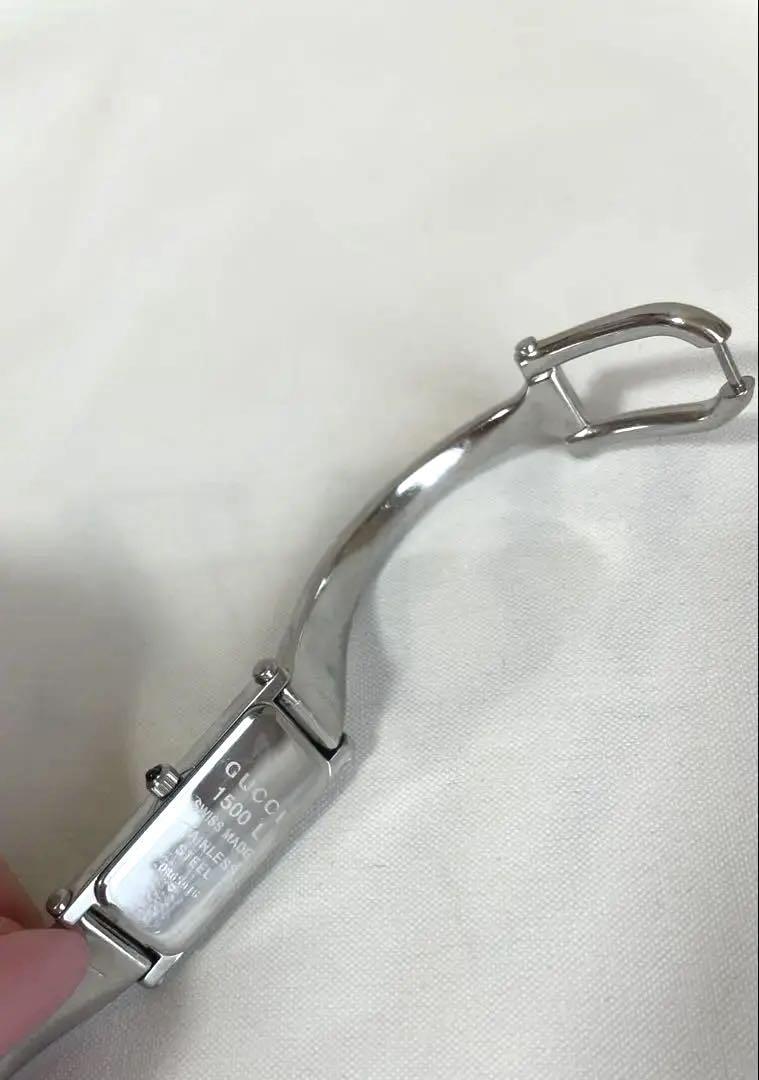 ♡ GUCCI 1500L ♡ シルバー 時計【ジャンク品】