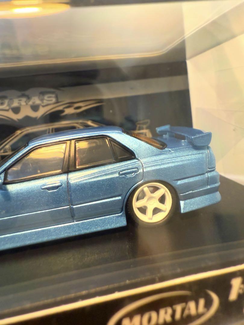 Mortal models 1/64 スカイライン　ER34 ブルー