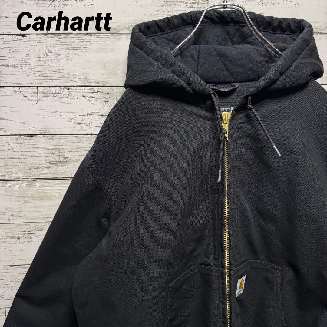 815 北村匠海着用 カーハート ダック 中綿キルティング アクティブジャケットL Carhartt