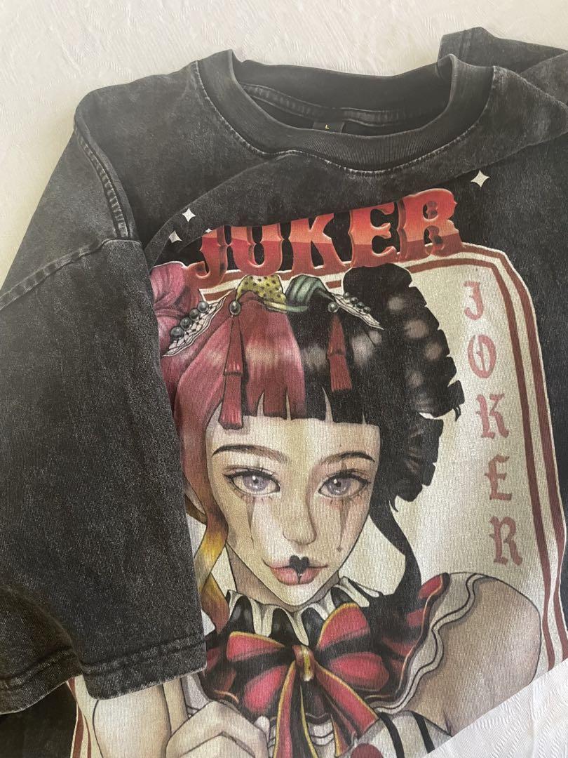 JOKER SHOW グラフィックトレーナー ダークグレー　ＬIＡＮＧＸIＬIＮ