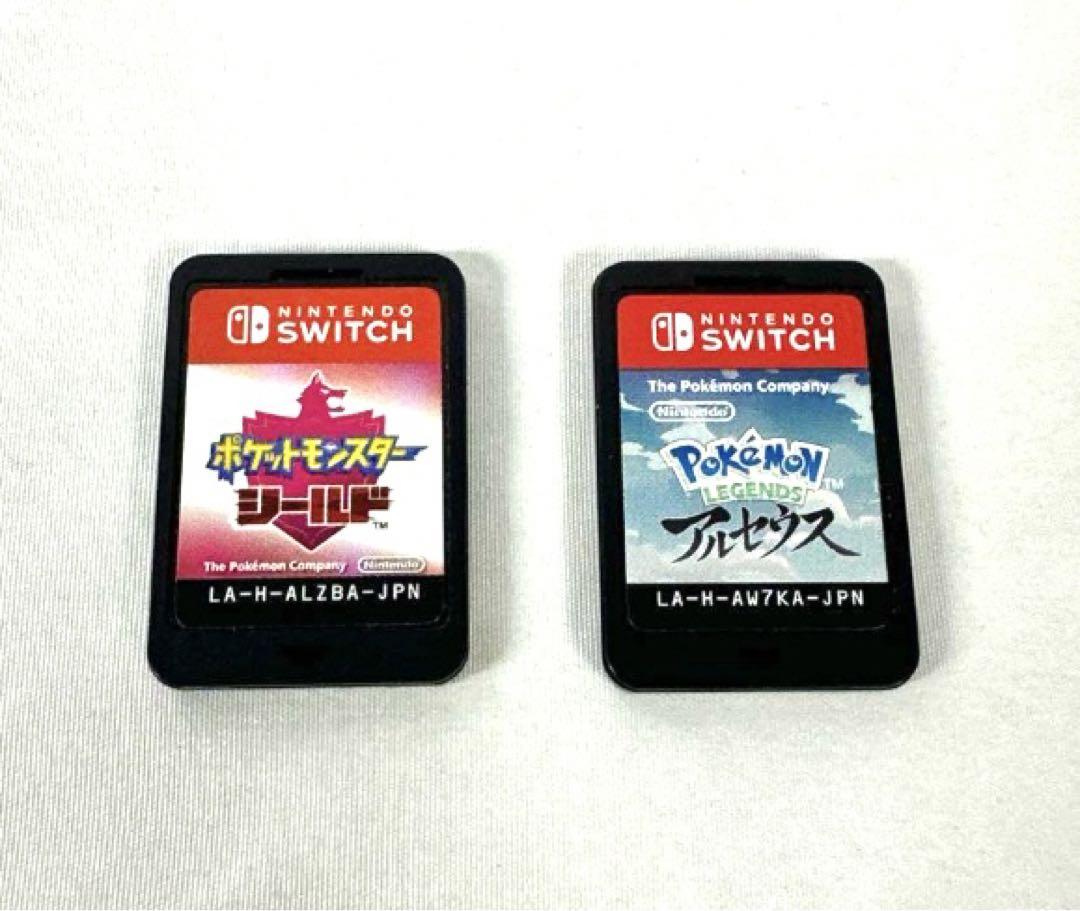 switch ポケモンレジェンズ アルセウス ポケットモンスター シールド 2点