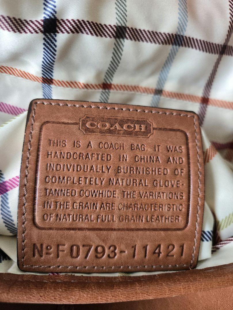 コーチ COACH ショルダーバッグ 11421 - レザー ブラウン バッグ