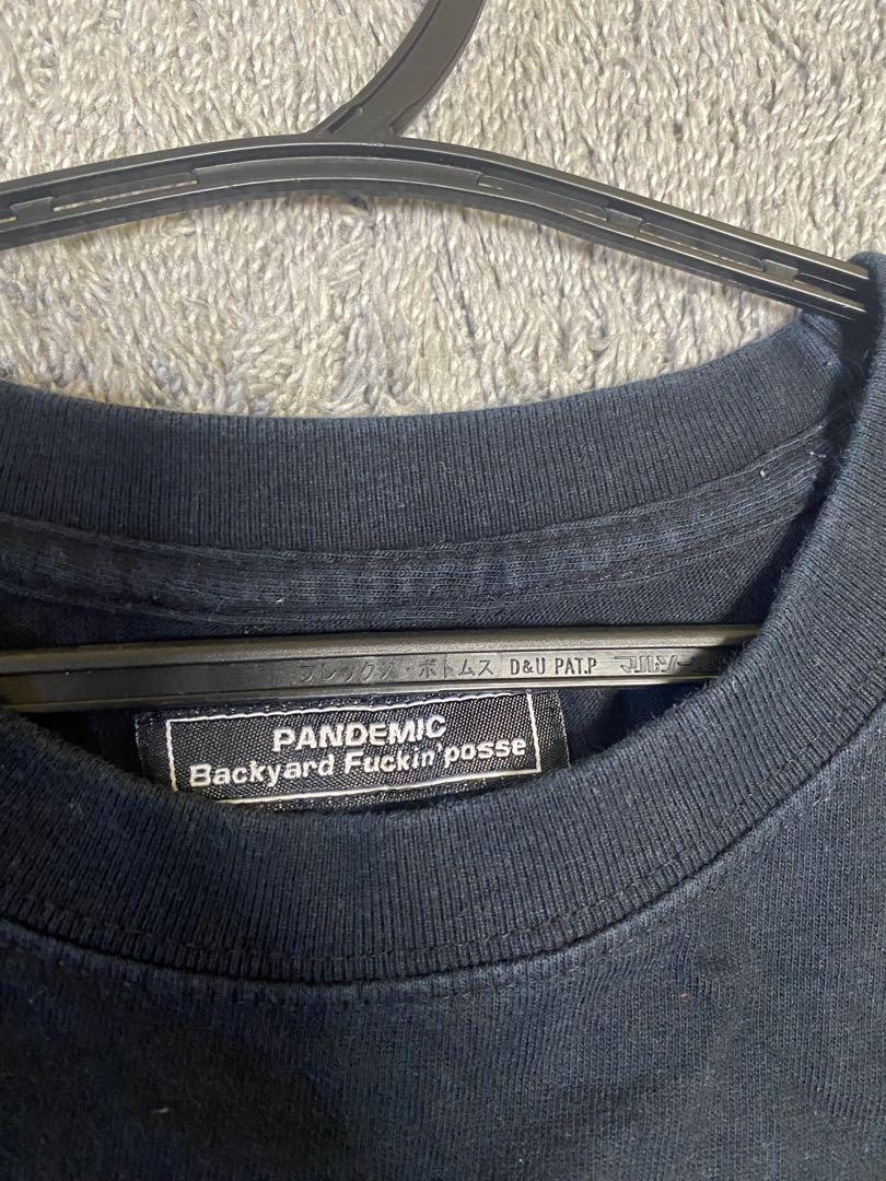 超希少　PANDEMIC ブラック Tシャツ　ケイトモス　supreme