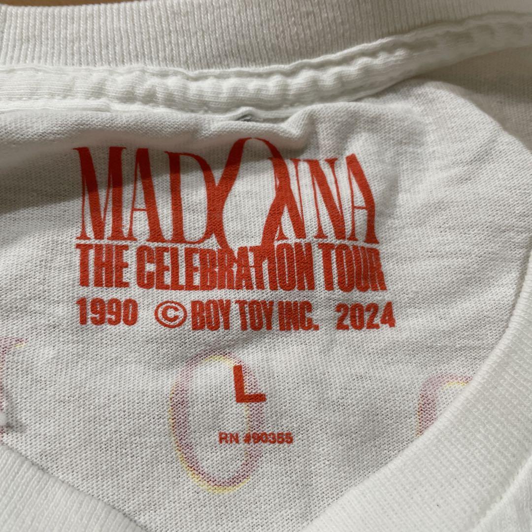 マドンナ♪2023ロンドンツアーTシャツ（コンサート記念グッズ）