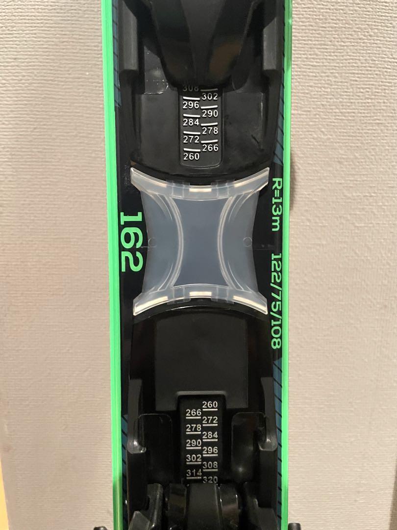 ロシニョール REACT 4 162cm すべての人が楽しめる秀逸スキー 美品 スキー