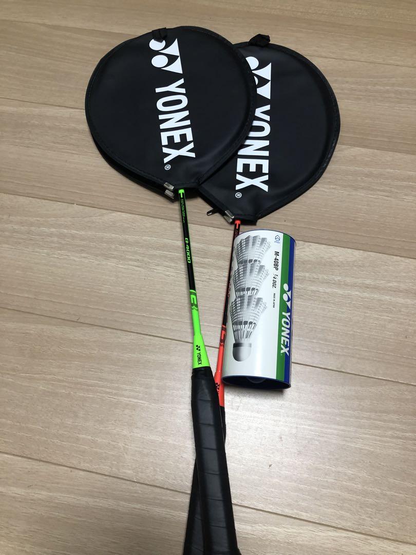 YONEX バドミントンラケット 2本セット