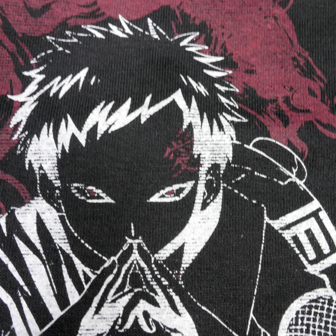 M】00s デッドストック 新品 NARUTO ナルト 我愛羅 Tシャツ