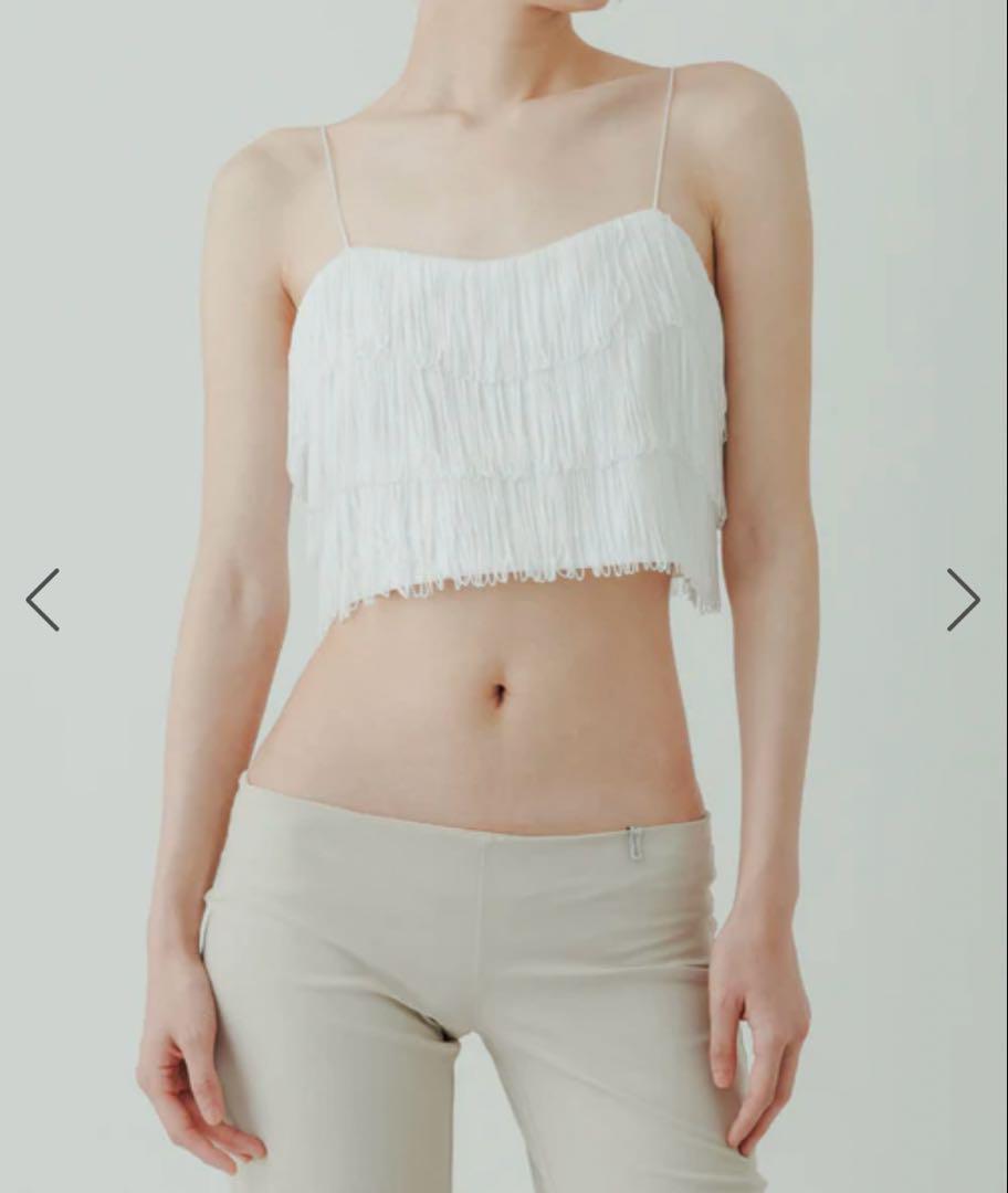 トップス yo BIOTOP fringe top