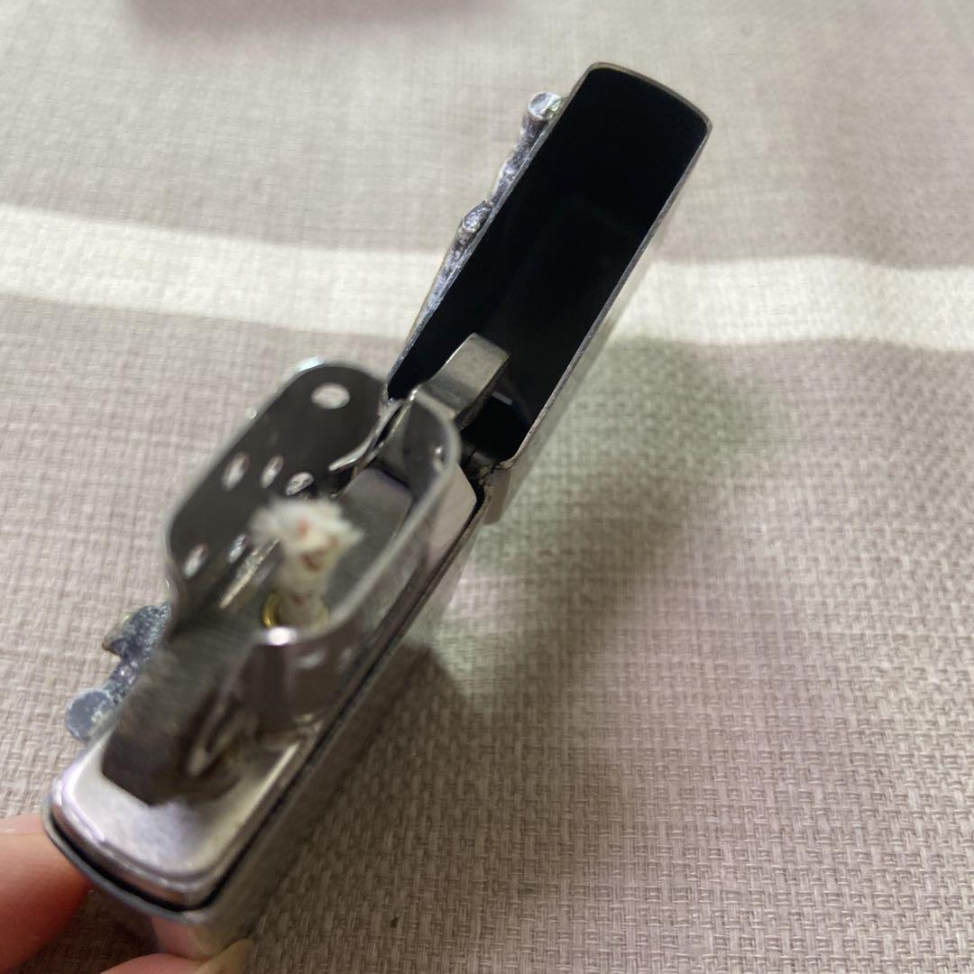 ア*ラ様 Zippo ライター未使用 Zippoライター good vibrations グッドバイブレーション 薔薇