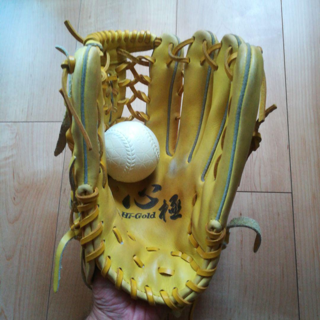 ハイゴールド 軟式野球 グローブ 外野用 己極シリーズ【Hi-GOLD