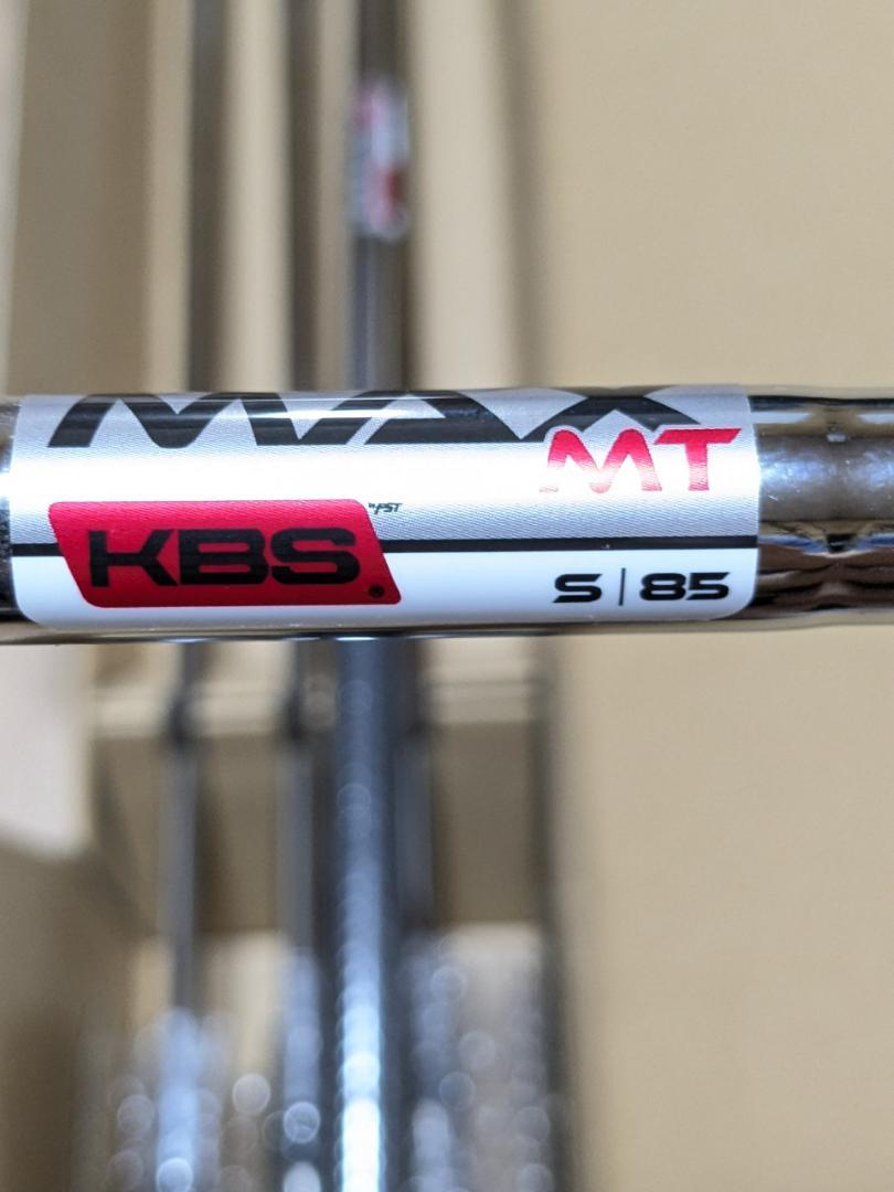 テーラーメイド ステルス アイアン5本 KBS MAX MT85 「S」