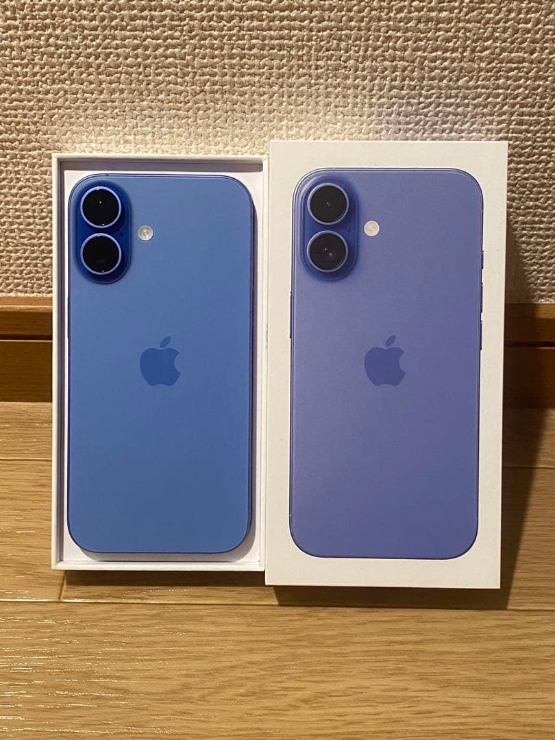新品 iPhone16 ウルトラマリン(ブルー) 128GB 新品未使用品