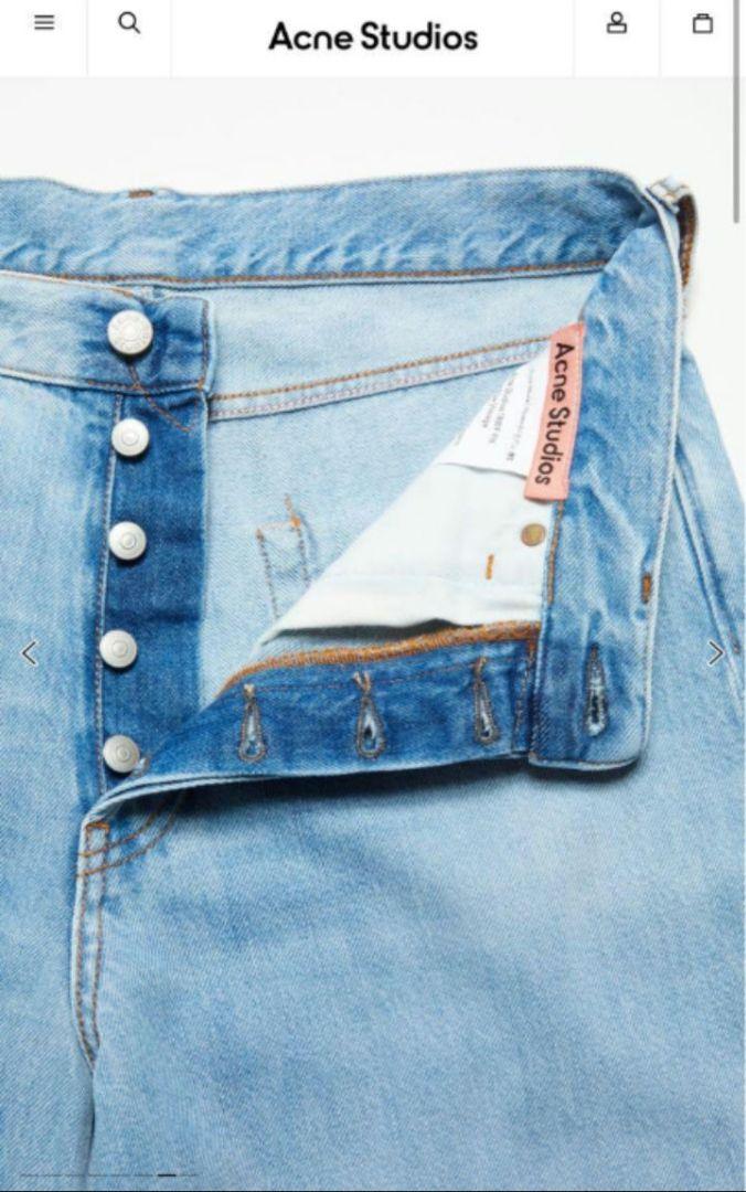 プ*マ様 Acne Studios バギーフィットジーンズ 1981M ライトブ