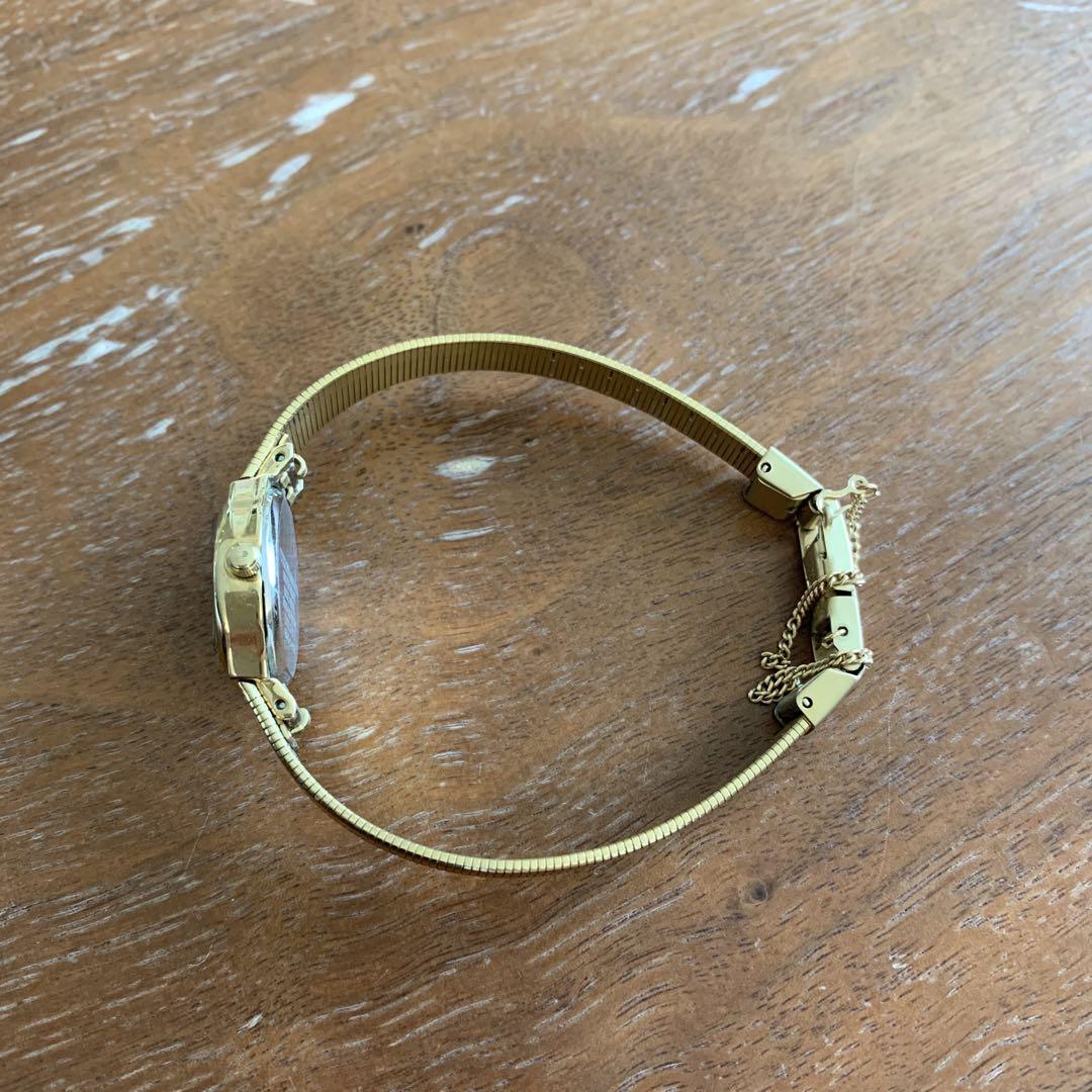 CITIZEN ゴールド 金属ベルト 時計　water resist